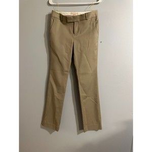 Banana Republic Womens Khaki Dress Pants Womens Size 0